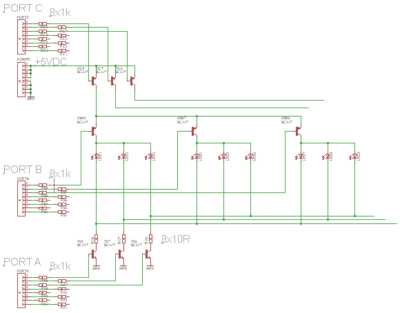 LED krychle