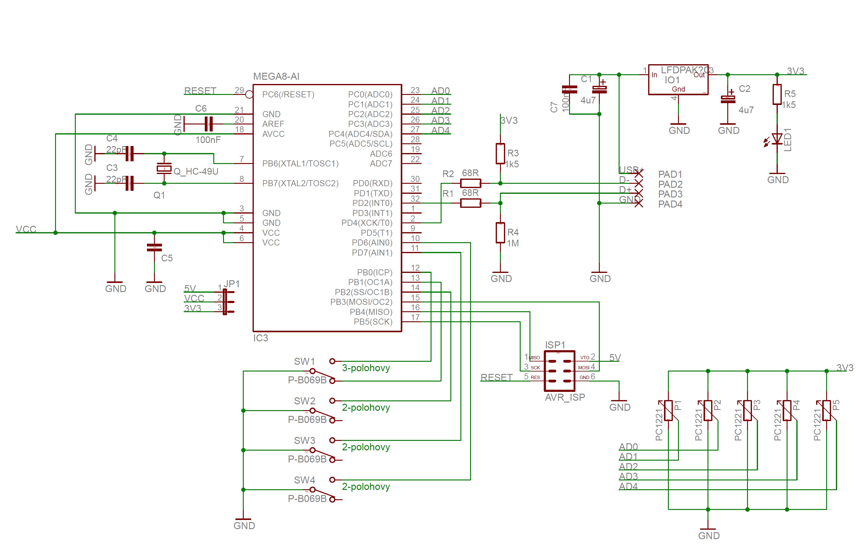 Schema zapojeni